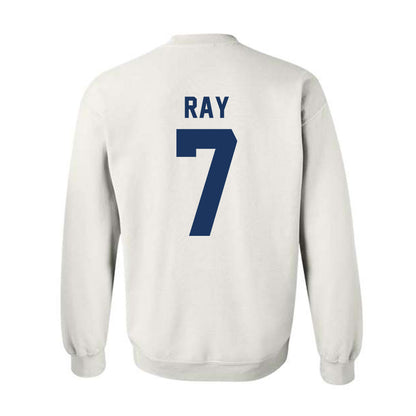 Monmouth - NCAA Men's Basketball : Justin Ray - Vintage Shersey Crewneck Sweatshirt-1