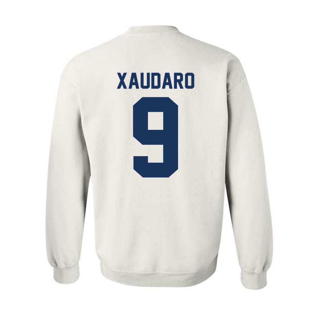 Monmouth - NCAA Women's Basketball : Claudia Xaudaro - Vintage Shersey Crewneck Sweatshirt-1