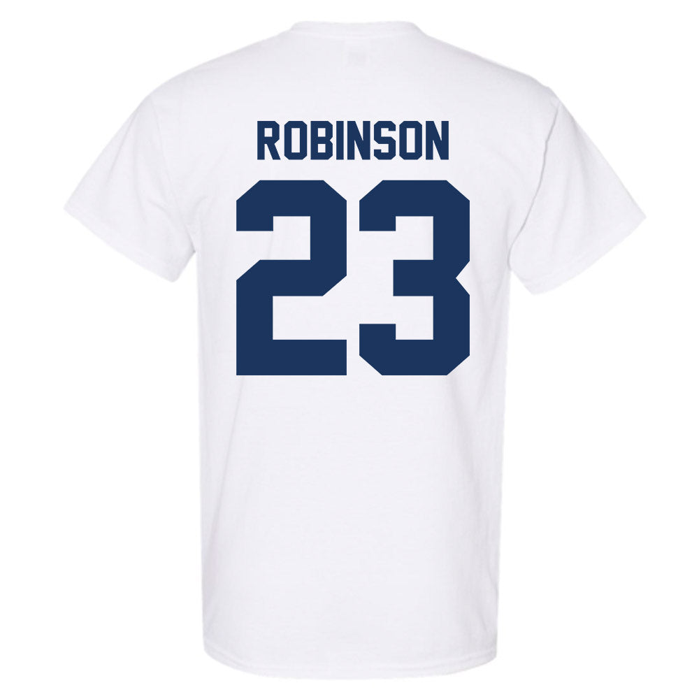 Monmouth - NCAA Men's Basketball : Cornelius Robinson - Vintage Shersey T-Shirt-1