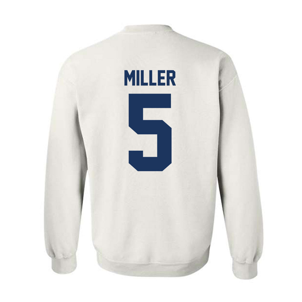 Monmouth - NCAA Men's Basketball : Corey Miller - Vintage Shersey Crewneck Sweatshirt-1