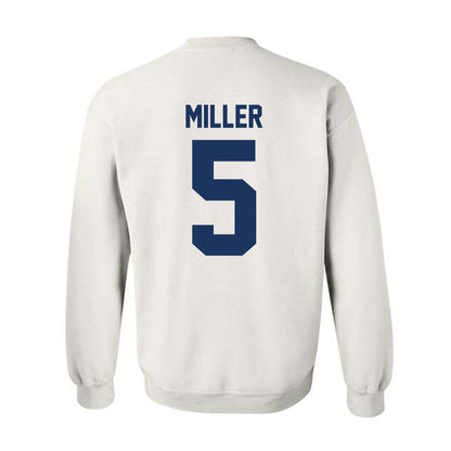 Monmouth - NCAA Men's Basketball : Corey Miller - Vintage Shersey Crewneck Sweatshirt-1