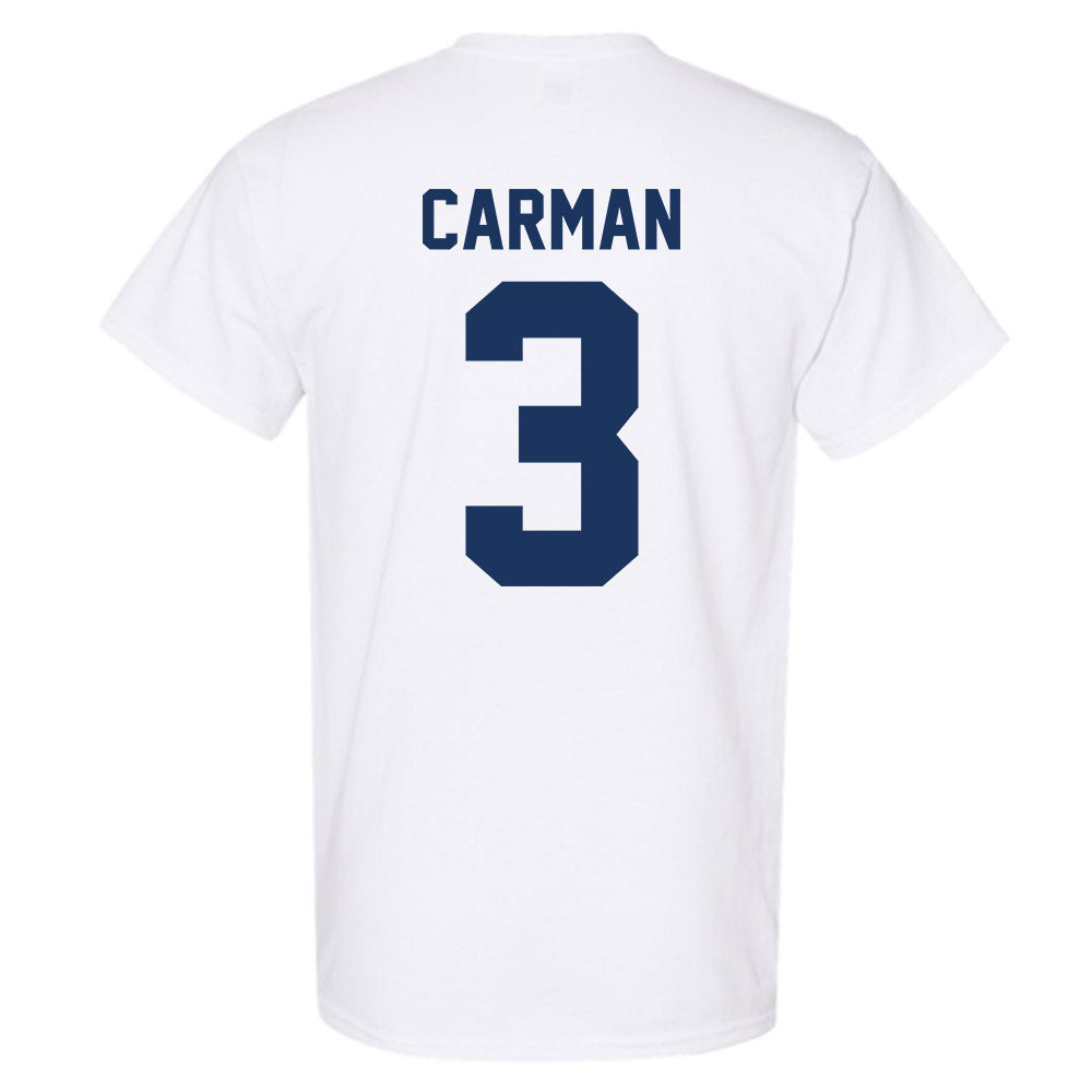 Monmouth - NCAA Women's Basketball : Tessa Carman - Vintage Shersey T-Shirt-1