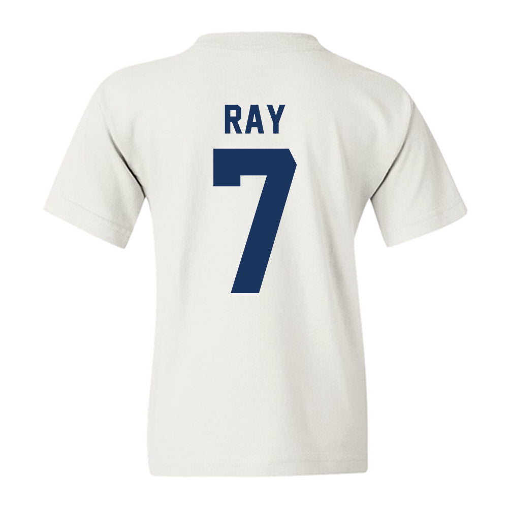 Monmouth - NCAA Men's Basketball : Justin Ray - Vintage Shersey Youth T-Shirt-1