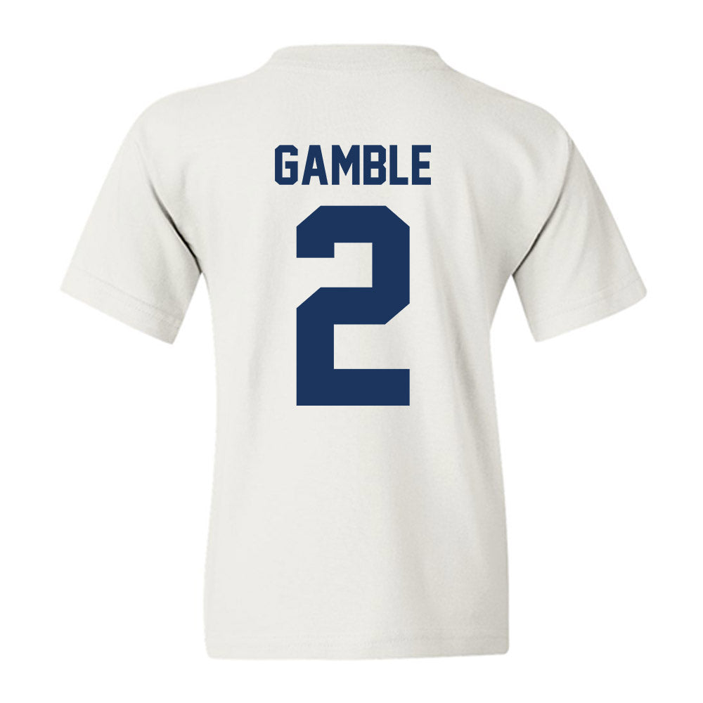 Monmouth - NCAA Women's Basketball : Gissel Gamble - Vintage Shersey Youth T-Shirt-1