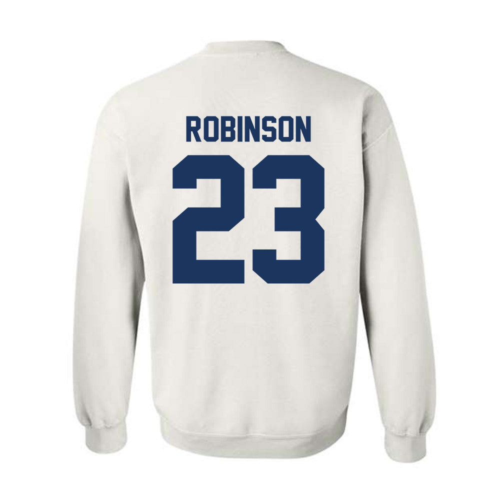 Monmouth - NCAA Men's Basketball : Cornelius Robinson - Vintage Shersey Crewneck Sweatshirt-1
