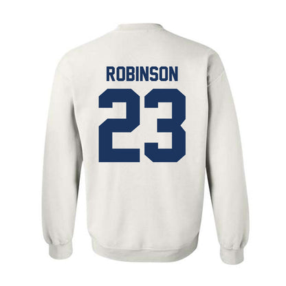 Monmouth - NCAA Men's Basketball : Cornelius Robinson - Vintage Shersey Crewneck Sweatshirt-1