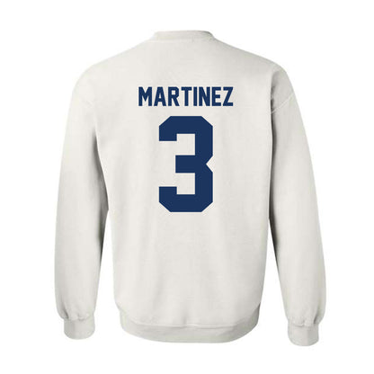 Monmouth - NCAA Men's Basketball : Anthony Martinez - Vintage Shersey Crewneck Sweatshirt-1