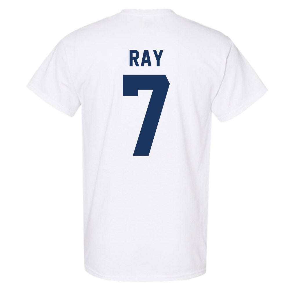 Monmouth - NCAA Men's Basketball : Justin Ray - Vintage Shersey T-Shirt-1
