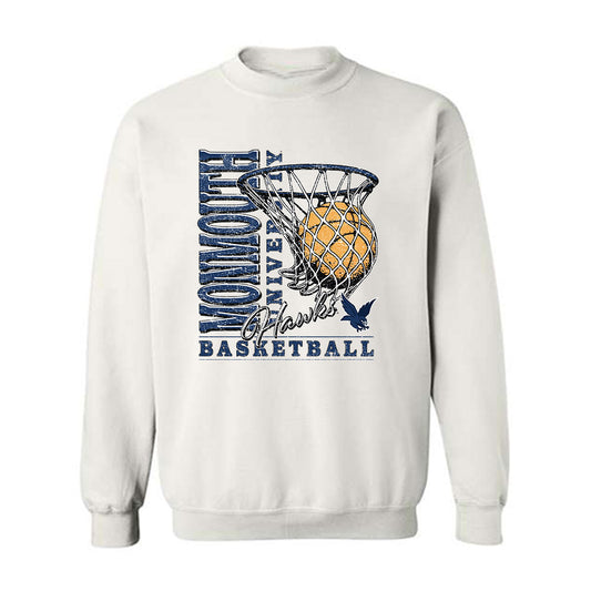 Monmouth - NCAA Men's Basketball : Jebron Harris - Vintage Shersey Crewneck Sweatshirt-0