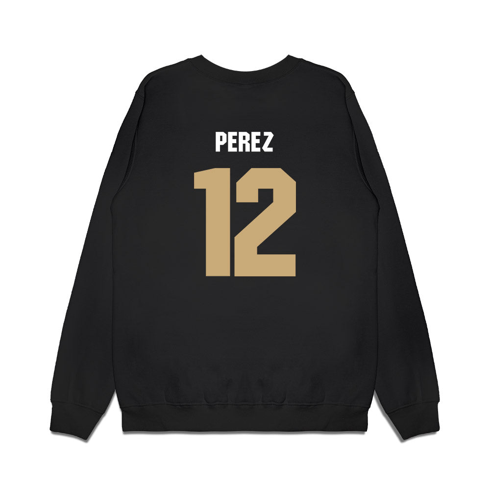 Anderson - NCAA Men's Basketball : Sam Perez - Vintage Premium Crewneck Sweatshirt-1