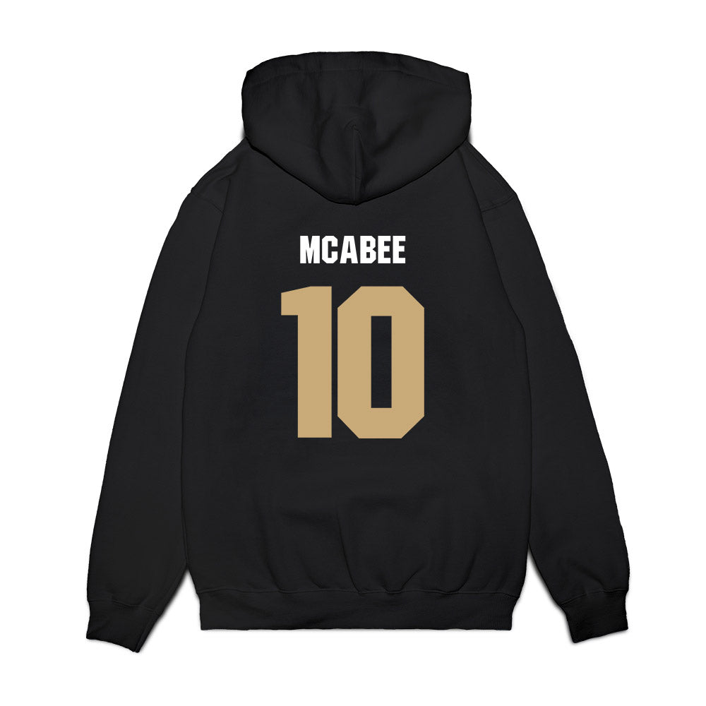 Anderson - NCAA Men's Basketball : Caleb McAbee - Vintage Premium Hooded Sweatshirt-1