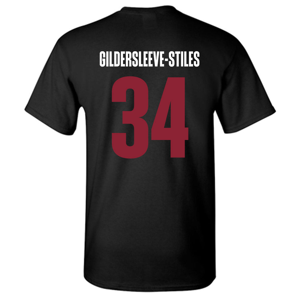 SCU - NCAA Women's Basketball : Tyler Gildersleeve-Stiles - Vintage Shersey T-Shirt-1