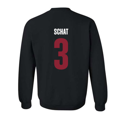 SCU - NCAA Women's Basketball : Kate Schat - Vintage Shersey Crewneck Sweatshirt-1