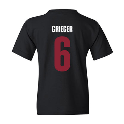 SCU - NCAA Women's Basketball : Sienna Grieger - Vintage Shersey Youth T-Shirt-1