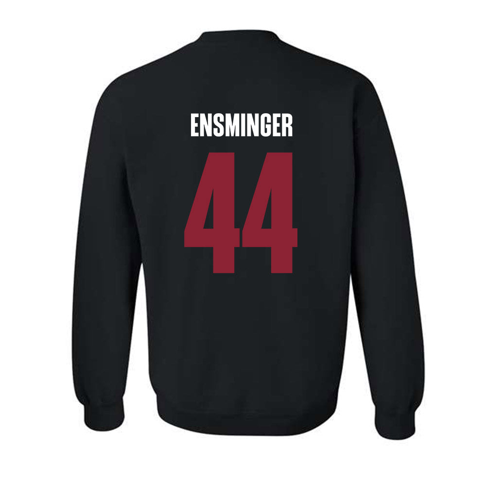 SCU - NCAA Men's Basketball : Jacob Ensminger - Vintage Shersey Crewneck Sweatshirt-1