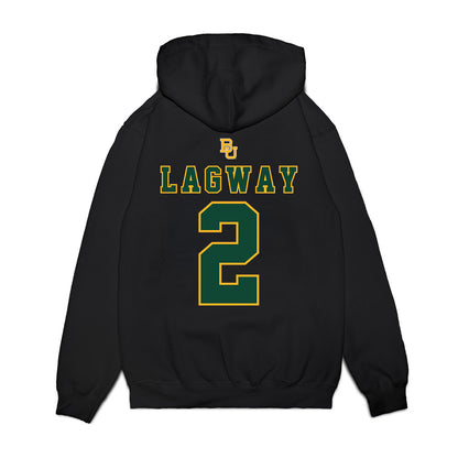 Baylor - NCAA Football : DJ Lagway - Caricature Premium Hooded Sweatshirt-1