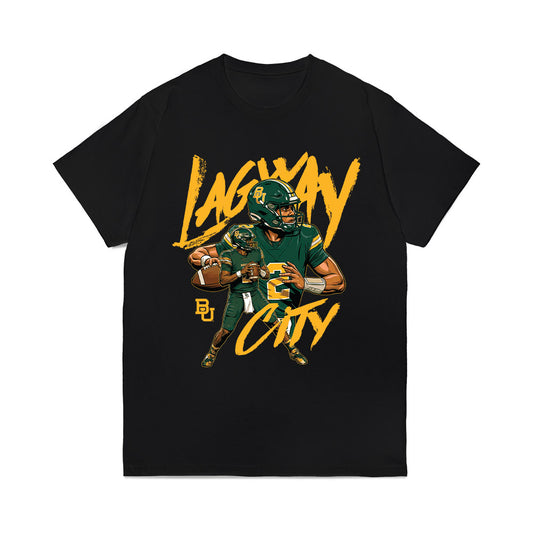 Baylor - NCAA Football : DJ Lagway - Caricature Comfort Colors T-Shirt-0