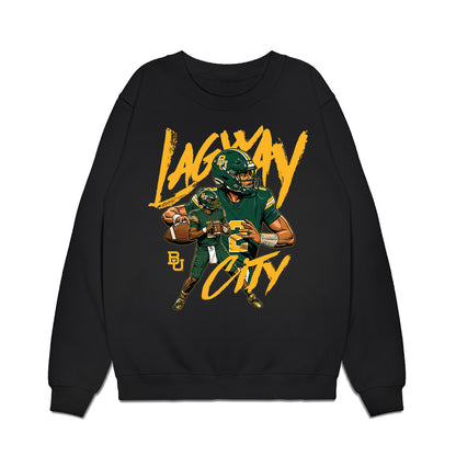Baylor - NCAA Football : DJ Lagway - Caricature Premium Crewneck Sweatshirt-0