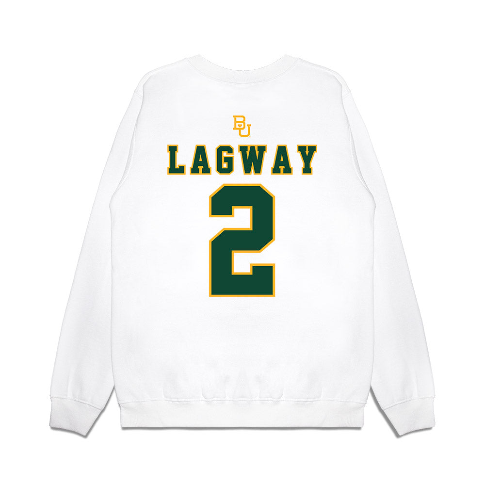 Baylor - NCAA Football : DJ Lagway - Caricature Premium Crewneck Sweatshirt-1