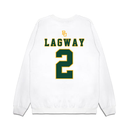 Baylor - NCAA Football : DJ Lagway - Caricature Premium Crewneck Sweatshirt-1