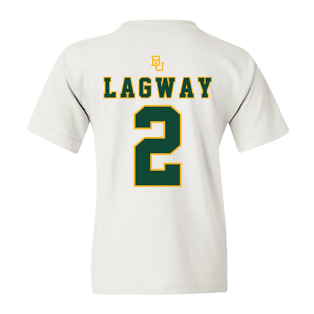 Baylor - NCAA Football : DJ Lagway - Caricature Youth T-Shirt-1