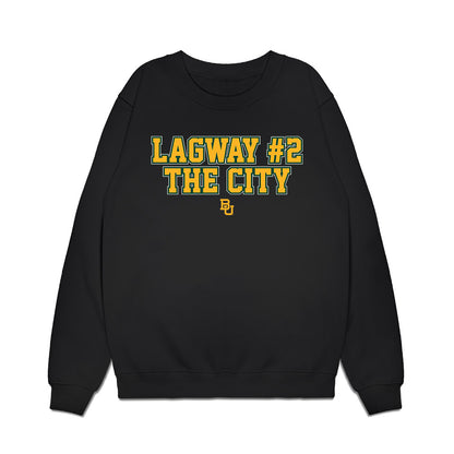 Baylor - NCAA Football : DJ Lagway - Lagway The City Premium Crewneck Sweatshirt-0
