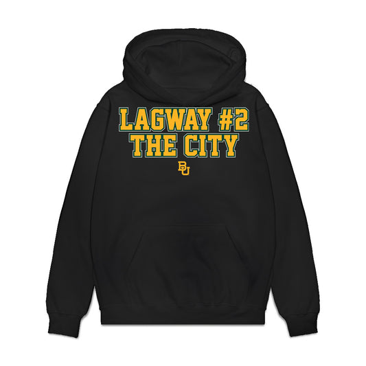 Baylor - NCAA Football : DJ Lagway - Lagway The City Premium Hooded Sweatshirt-0