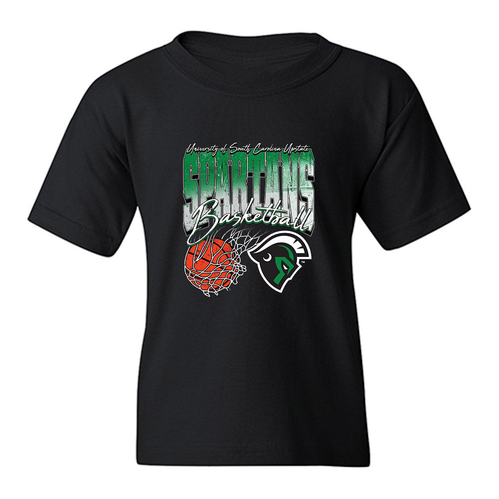 USC Upstate - NCAA Men's Basketball : Chico Johnson - Vintage Youth T-Shirt-0