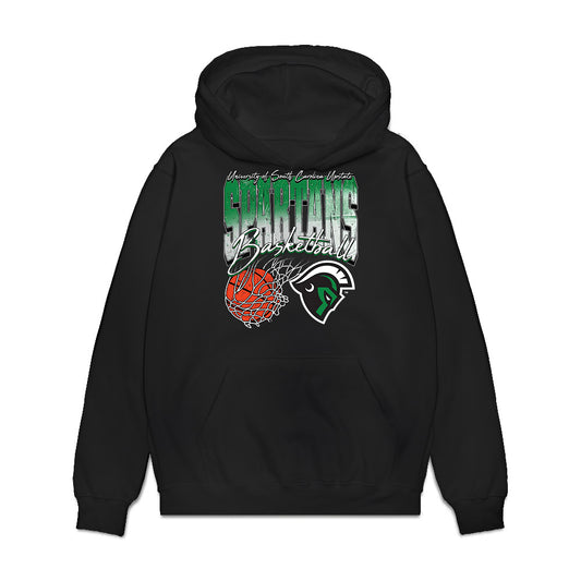 USC Upstate - NCAA Women's Basketball : Kinley Paterson - Vintage Premium Hooded Sweatshirt-0