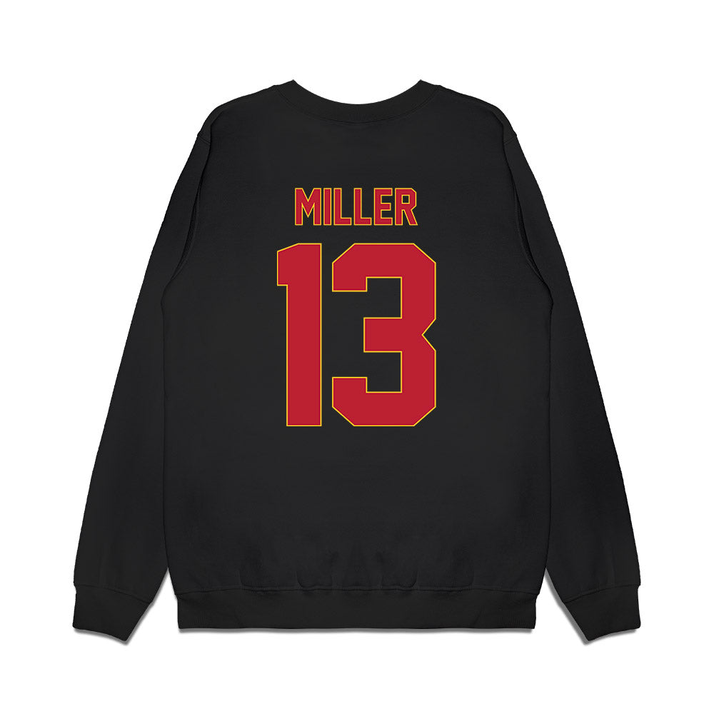 Ferris State - NCAA Women's Basketball : Charlotte Miller - Vintage Basketball Premium Crewneck Sweatshirt-1