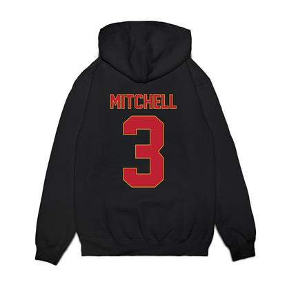 Ferris State - NCAA Women's Basketball : Mara Mitchell - Vintage Basketball Premium Hooded Sweatshirt-1