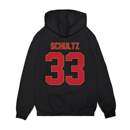 Ferris State - NCAA Women's Basketball : Ally Schultz - Vintage Basketball Premium Hooded Sweatshirt-1