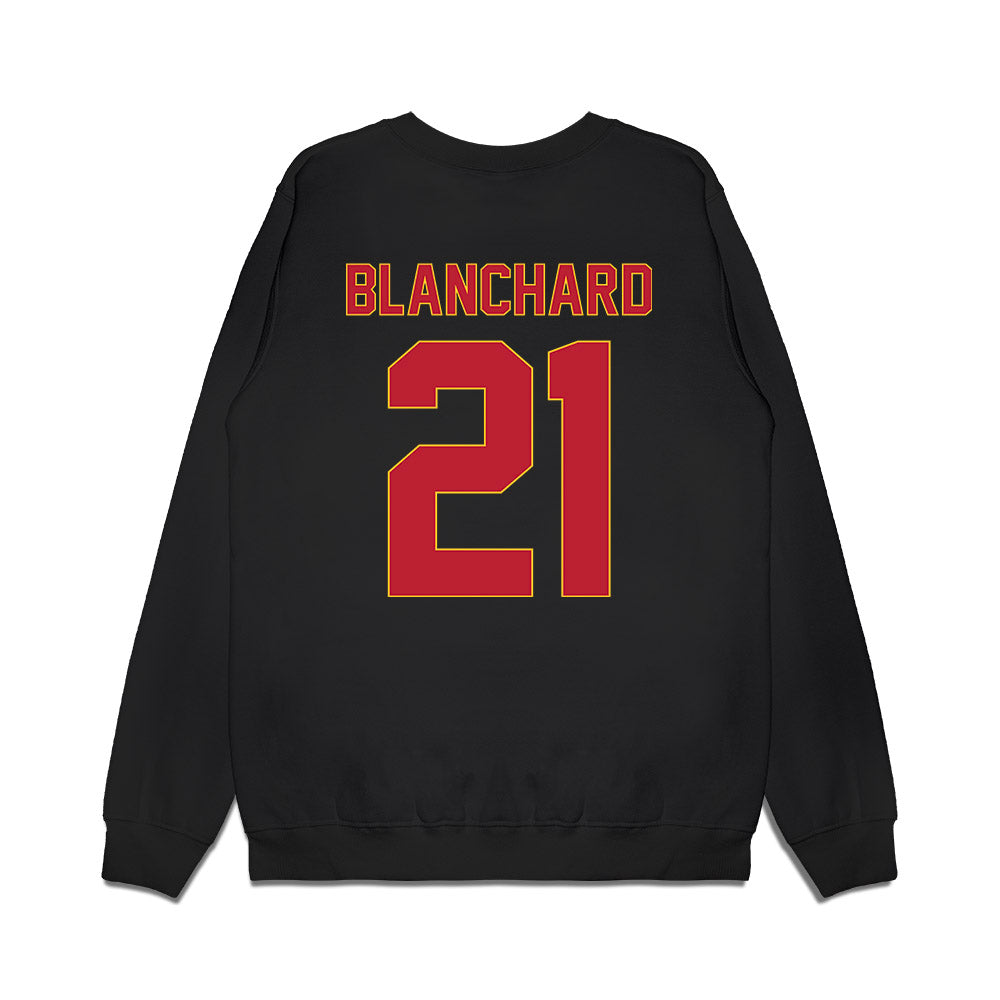 Ferris State - NCAA Women's Basketball : Kadyn Blanchard - Vintage Basketball Premium Crewneck Sweatshirt-1