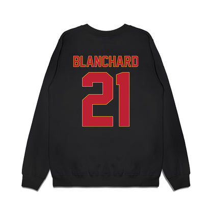 Ferris State - NCAA Women's Basketball : Kadyn Blanchard - Vintage Basketball Premium Crewneck Sweatshirt-1