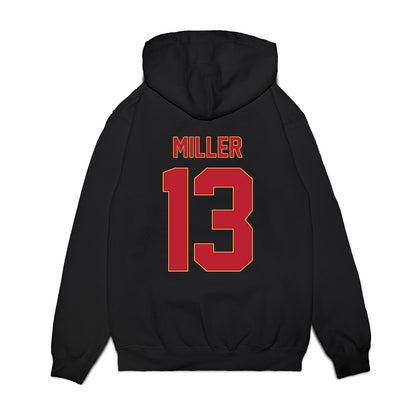Ferris State - NCAA Women's Basketball : Charlotte Miller - Vintage Basketball Premium Hooded Sweatshirt-1