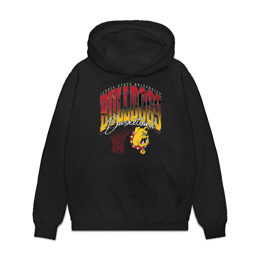 Ferris State - NCAA Women's Basketball : Kenzie Bowers - Vintage Basketball Premium Hooded Sweatshirt-0