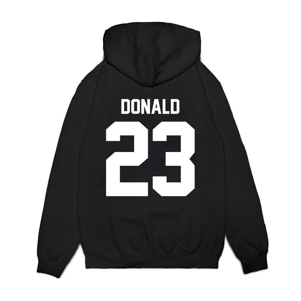 Bellarmine - NCAA Men's Basketball : Sam Donald - Vintage Basketball Premium Hooded Sweatshirt-1