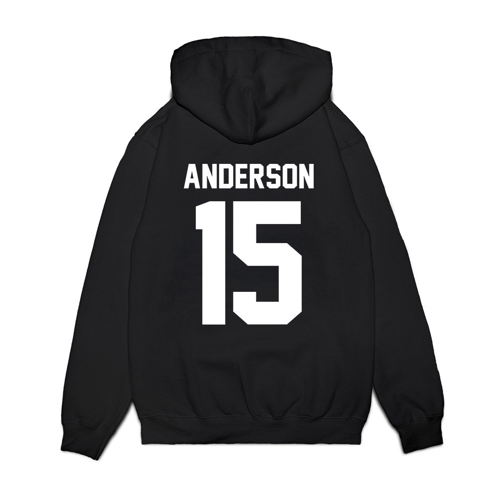 Bellarmine - NCAA Men's Basketball : Luke Anderson - Vintage Basketball Premium Hooded Sweatshirt-1