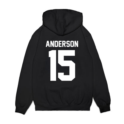 Bellarmine - NCAA Men's Basketball : Luke Anderson - Vintage Basketball Premium Hooded Sweatshirt-1