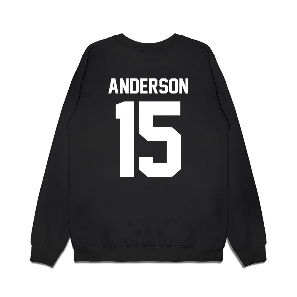 Bellarmine - NCAA Men's Basketball : Luke Anderson - Vintage Basketball Premium Crewneck Sweatshirt-1
