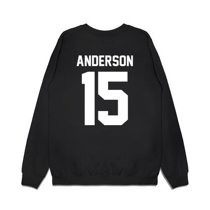 Bellarmine - NCAA Men's Basketball : Luke Anderson - Vintage Basketball Premium Crewneck Sweatshirt-1