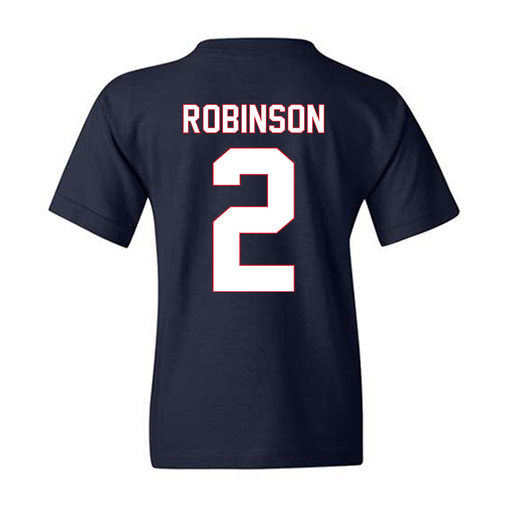 Saint Peter's - NCAA Men's Basketball : Tj Robinson - Vintage Shersey Youth T-Shirt-1