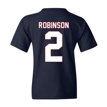 Saint Peter's - NCAA Men's Basketball : Tj Robinson - Vintage Shersey Youth T-Shirt-1
