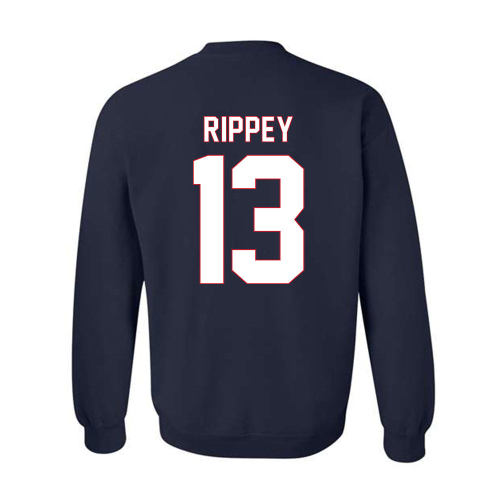 Saint Peter's - NCAA Women's Basketball : DeNaya Rippey - Vintage Shersey Crewneck Sweatshirt-1