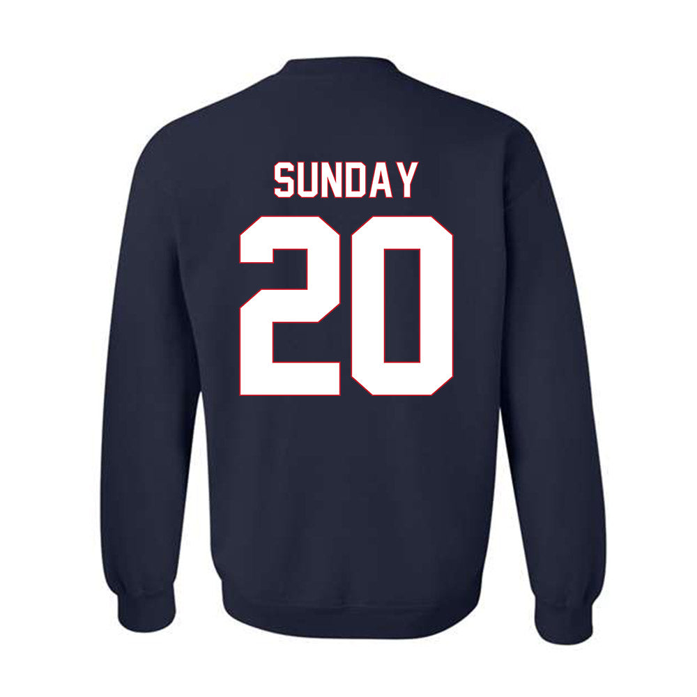 Saint Peter's - NCAA Women's Basketball : Reilly Sunday - Vintage Shersey Crewneck Sweatshirt-1