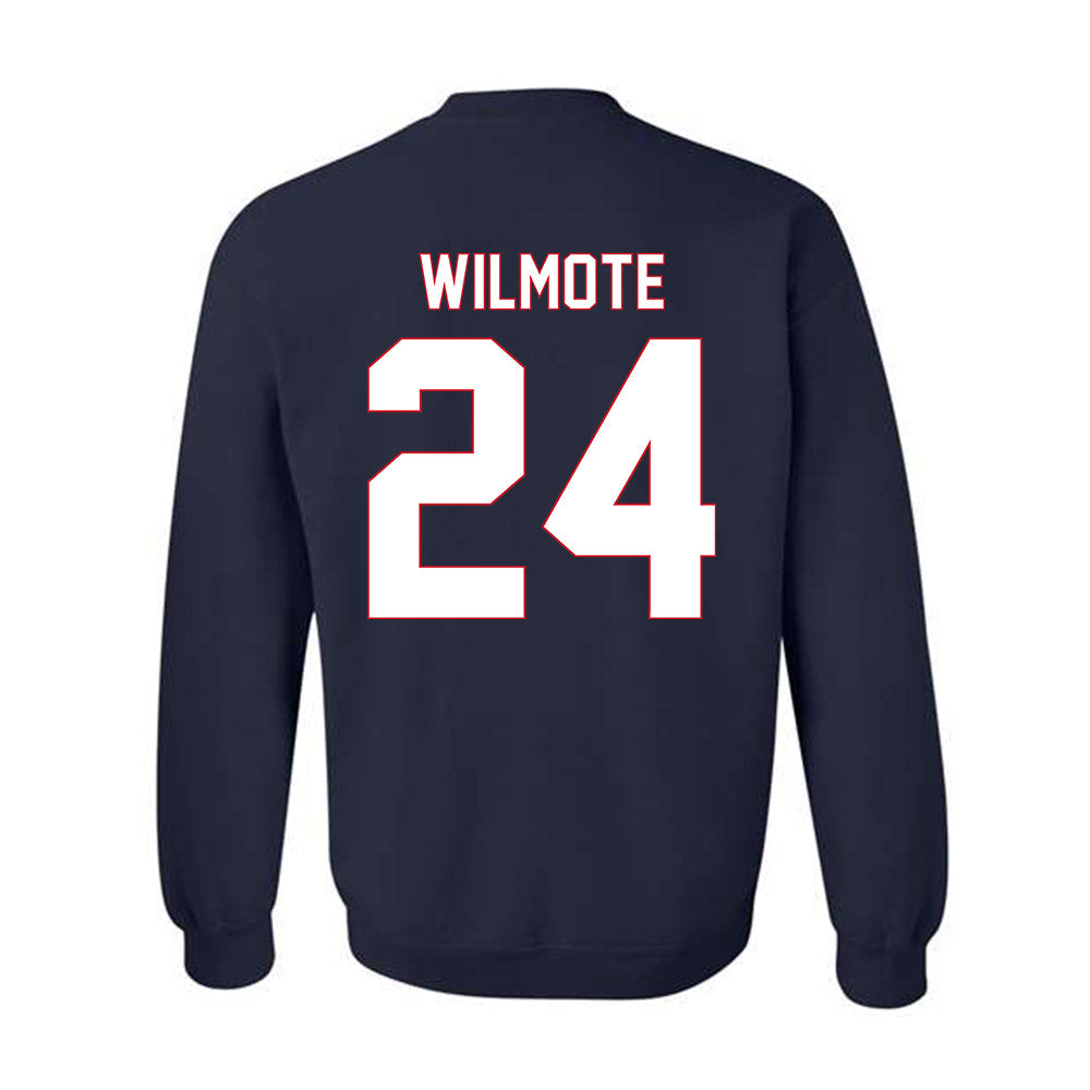 Saint Peter's - NCAA Men's Basketball : Robert Wilmote - Vintage Shersey Crewneck Sweatshirt-1