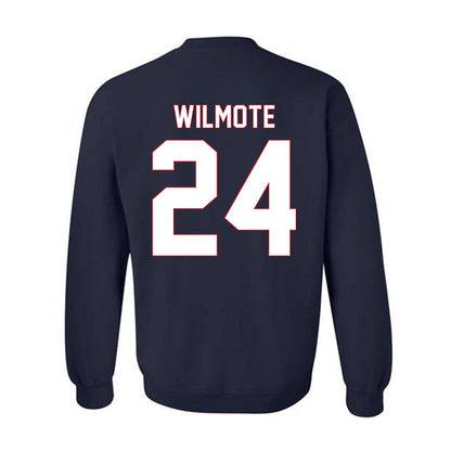 Saint Peter's - NCAA Men's Basketball : Robert Wilmote - Vintage Shersey Crewneck Sweatshirt-1