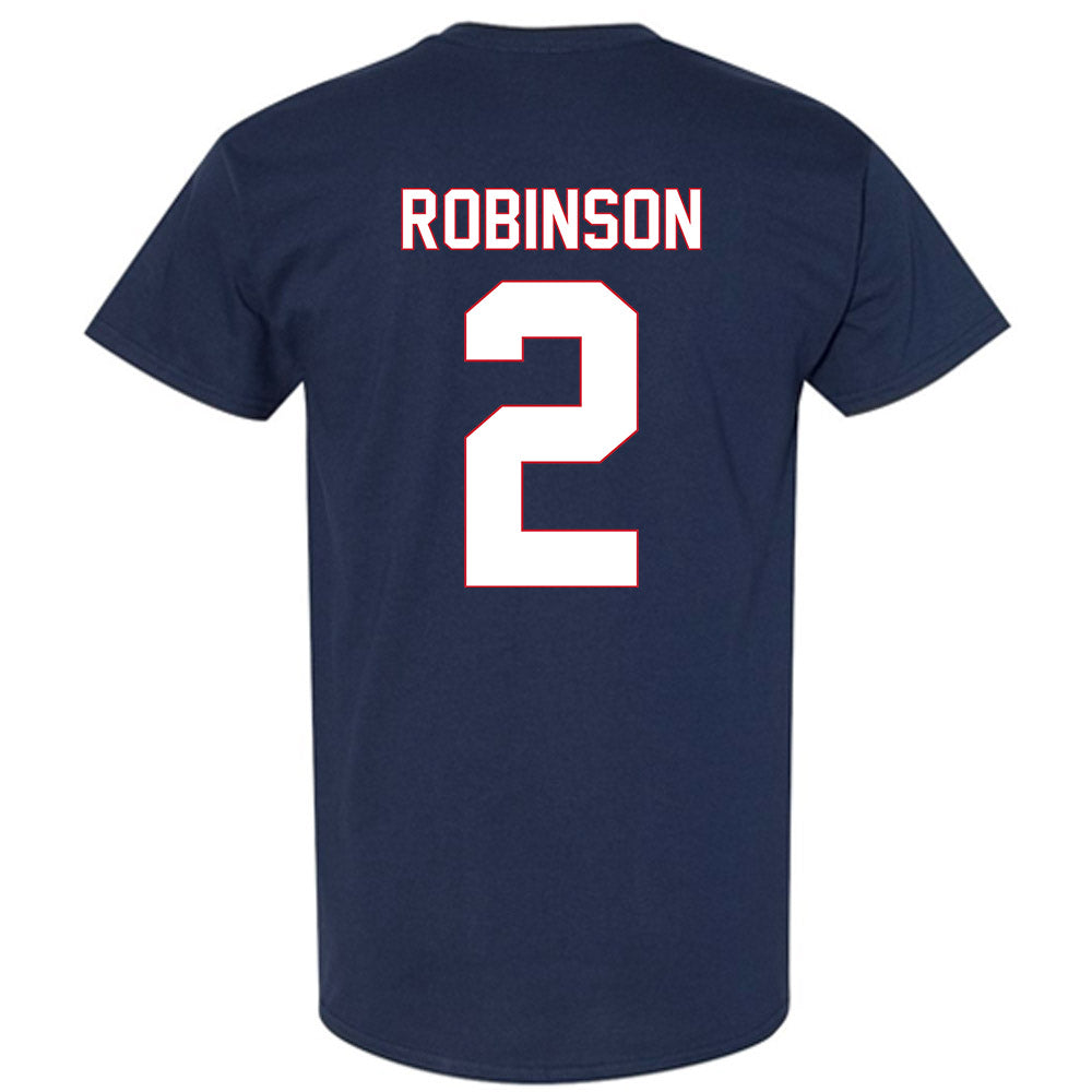 Saint Peter's - NCAA Men's Basketball : Tj Robinson - Vintage Shersey T-Shirt-1