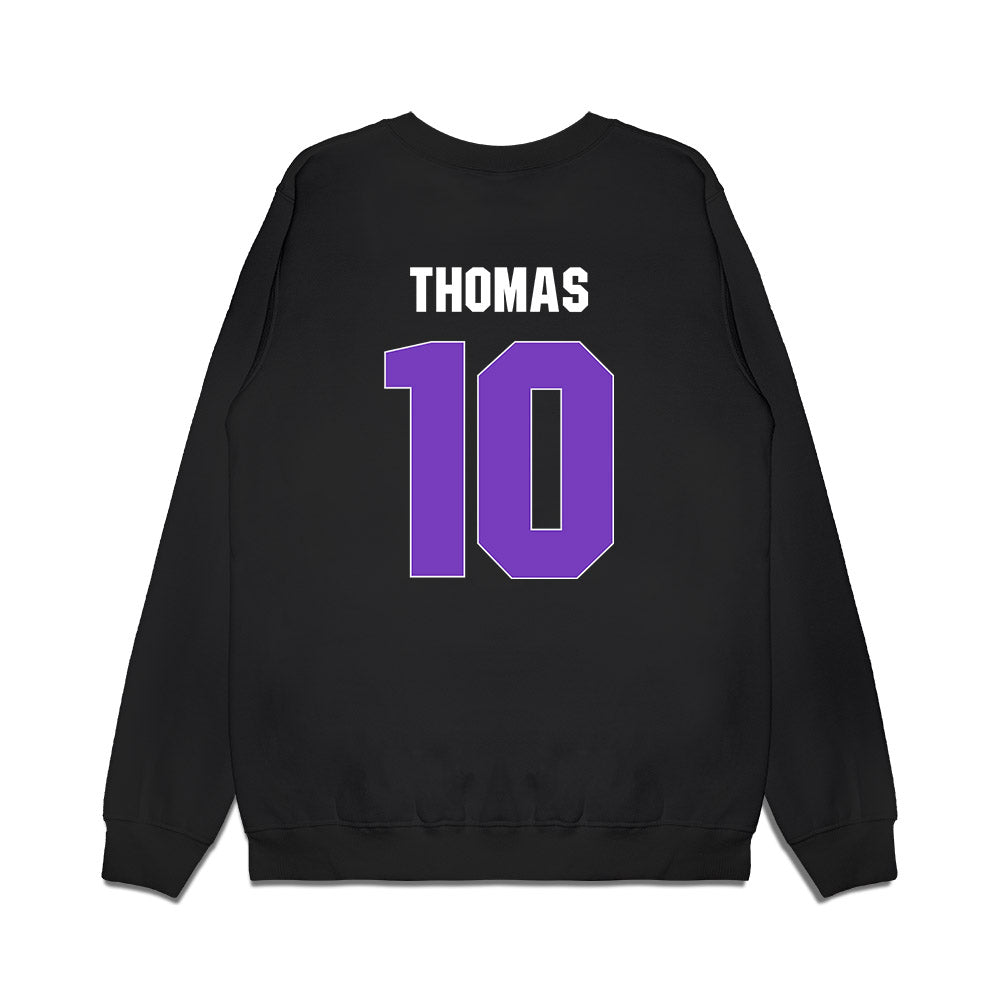 PVAMU - NCAA Men's Basketball : Jannoy Thomas - Vintage Shersey Premium Crewneck Sweatshirt-1