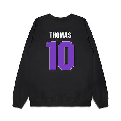 PVAMU - NCAA Men's Basketball : Jannoy Thomas - Vintage Shersey Premium Crewneck Sweatshirt-1